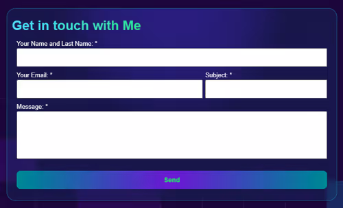 Formulario de contacto